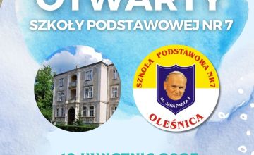 Serdecznie zapraszamy Dzieci wraz z Rodzicami na Dzień Otwarty Szkoły!
